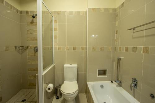 Bilik mandi di Saints View Resort Unit 14