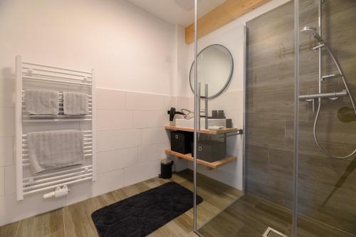 Koupelna v ubytování Ferienwohnung Klugis