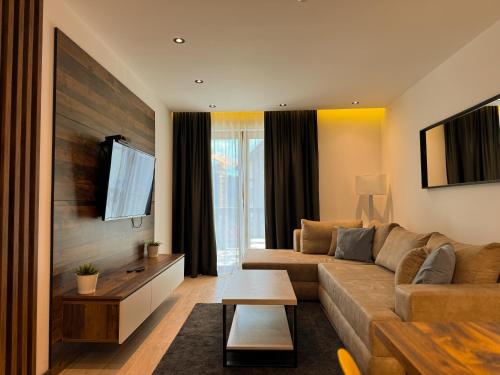 TV a/nebo společenská místnost v ubytování Vip Apartments Kopaonik