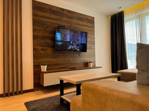 TV a/nebo společenská místnost v ubytování Vip Apartments Kopaonik