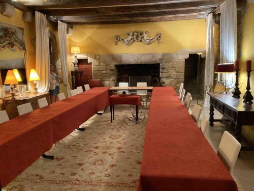 Zona de estar de Manoir de Kerat -classé 5 étoiles