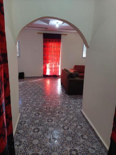 Ruang duduk di Sunshine Guesthouse Bafuloto