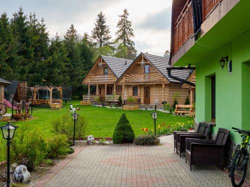 Zahrada ubytování Domki i Pokoje obok Term Chochołów U Tadka