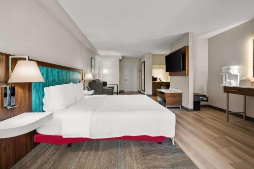 Letto o letti in una camera di Hampton Inn Weston Fort Lauderdale