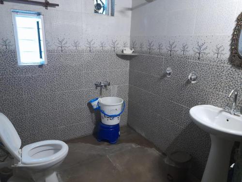 ห้องน้ำของ LivingStone Village Retreat