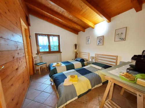 Postel nebo postele na pokoji v ubytování The Green Trail - Rooms