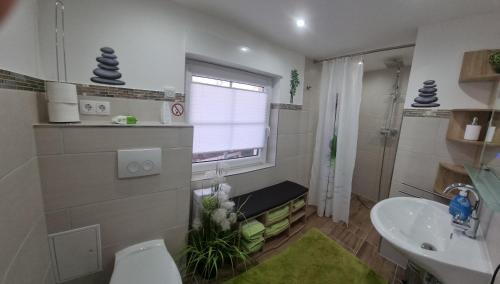 Ένα μπάνιο στο Casa Mia 183 am See