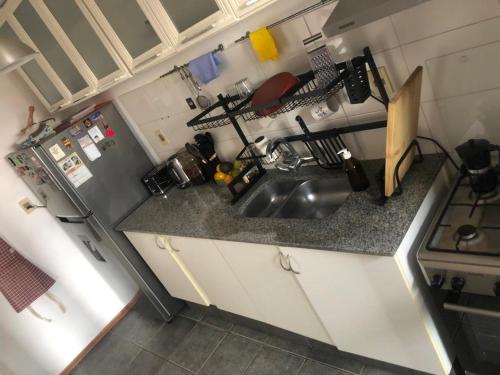 Küche/Küchenzeile in der Unterkunft Habitación privada en casa compartida - Barrio Sur