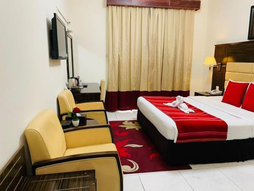 Μια τηλεόραση ή/και κέντρο ψυχαγωγίας στο Fortune Hotel Deira