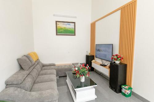 LING LING'S VILLAにあるテレビまたはエンターテインメントセンター