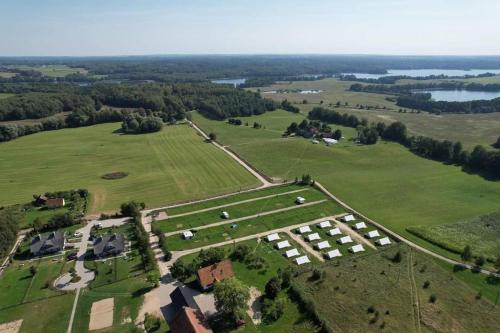 Příroda nedaleko luxury tent