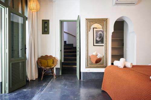 Zona de estar de Riad Dar Nakous