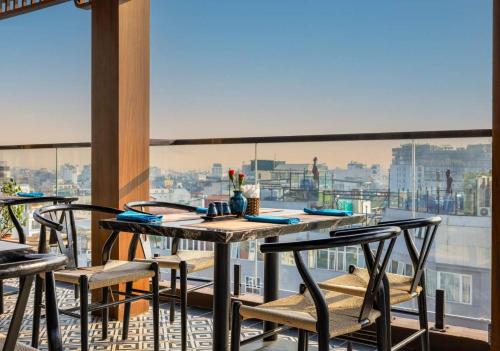 Μπαλκόνι ή βεράντα στο Hanoi Old Quarter Hotel