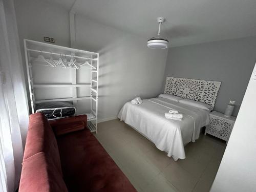 Ένα ή περισσότερα κρεβάτια σε δωμάτιο στο Casa Eliseo