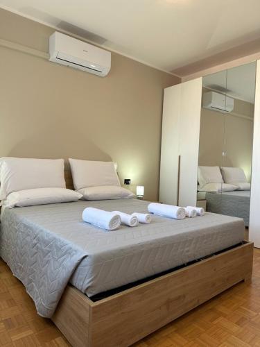 Postel nebo postele na pokoji v ubytování Luxury Apartment