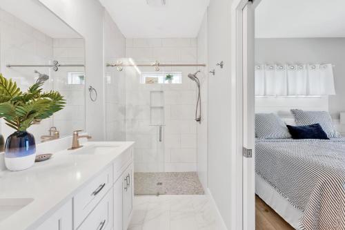 Koupelna v ubytování Seaclusion