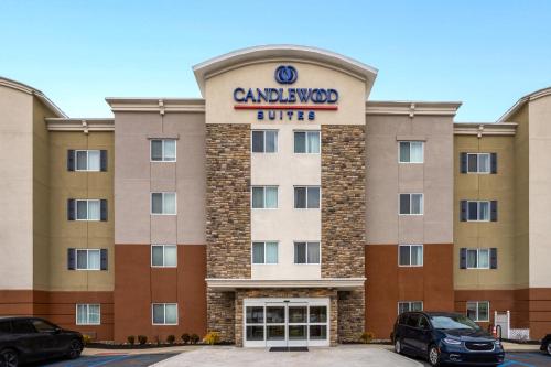 a rendering of the front of a hotel at Candlewood Suites Philadelphia - Airport Area by IHG in Chester