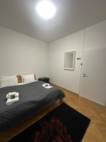 Postel nebo postele na pokoji v ubytování DATRI Petite Suite 1 - 3