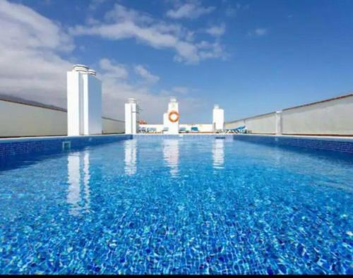 Bazén v ubytování Céntrico y encantador estudio en Puerto de la Cruz nebo v jeho okolí