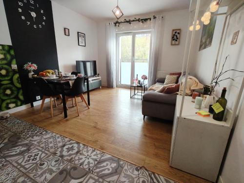 Χώρος καθιστικού στο Aura Grand Apartament