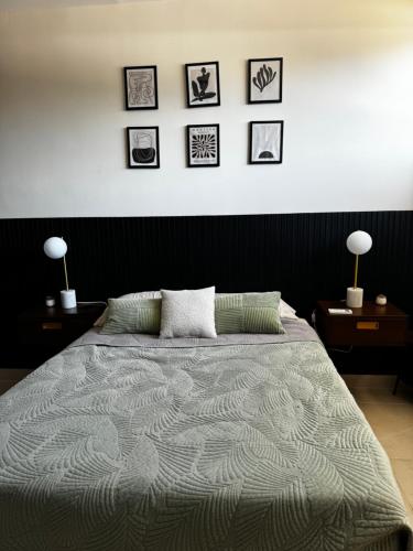 A bed or beds in a room at Departamento de diseñador