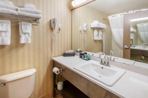 Koupelna v ubytování SureStay Plus by Best Western Enterprise