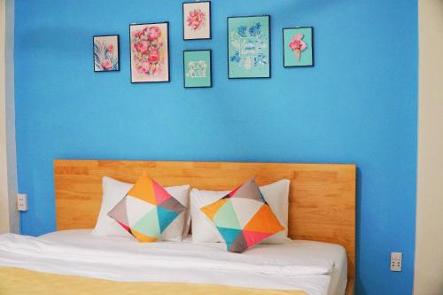 Katil atau katil-katil dalam bilik di SECRET GARDEN Hostel - WANDERNEST Cat Ba