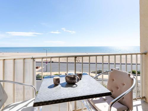Appartement T2 en front de mer avec balcon à Narbonne Plage - FR-1-409-263