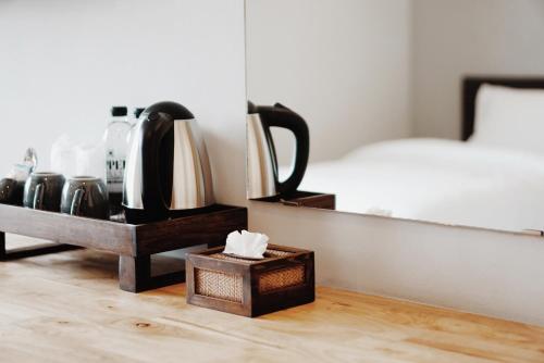 Kemudahan buat kopi dan teh di Peppery Hills