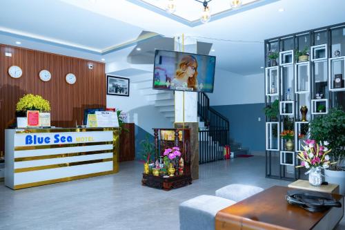 Vstupní hala nebo recepce v ubytování BLUE SEA Motel