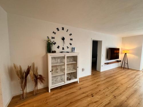 TV a/nebo společenská místnost v ubytování FeWo Haus am Bodensee