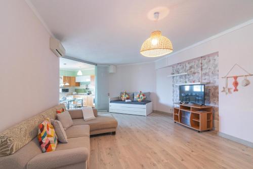 Χώρος καθιστικού στο Patio da Rocha - Silhueta Citadina