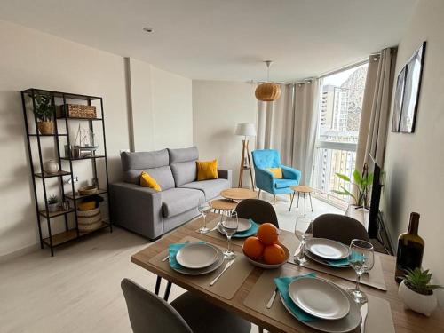 Blue armchair with sea view Apartment in Calpe