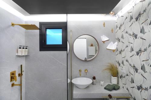 Kúpeľňa v ubytovaní P Faliro Riviera Suite