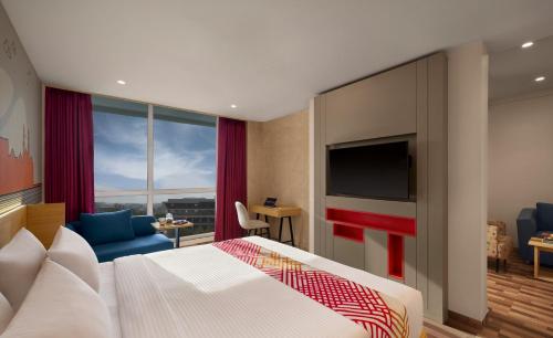 Cama o camas de una habitación en Ginger Ahmedabad Changodar