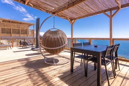 Bungalow avec terrasse vue mer