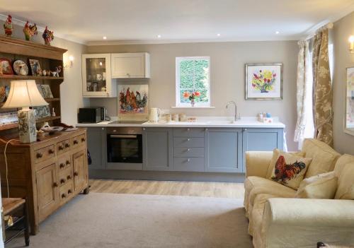 Dapur atau dapur kecil di Newmans Lodge