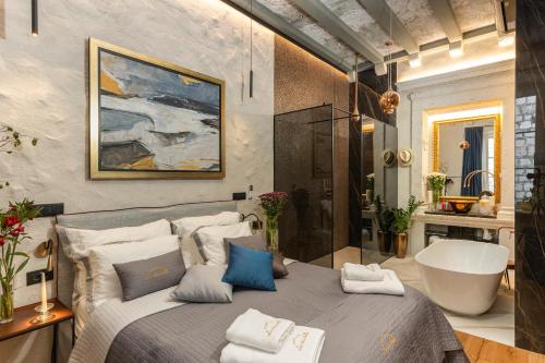 Kúpeľňa v ubytovaní La Vita e Bella VI, Luxury Suites in Dubrovnik Old Town