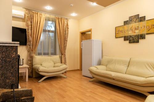 TV a/nebo společenská místnost v ubytování Kohavi Cottages