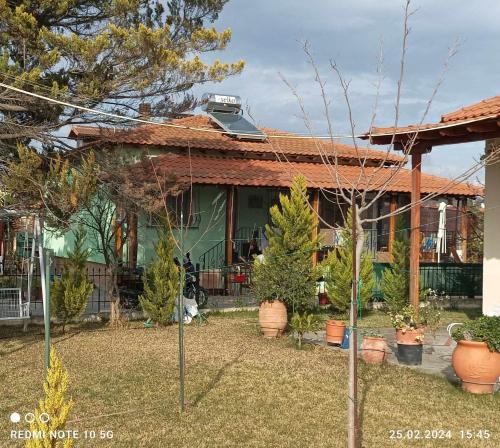 Κήπος έξω από το Green house