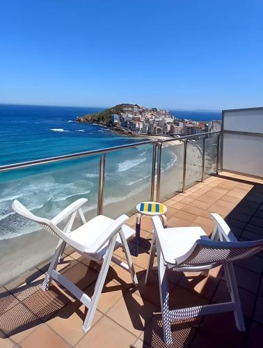 Ático, maravillosas vistas al mar