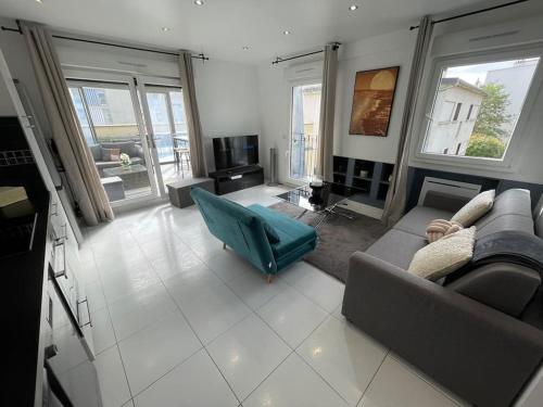 Élégant appartement, véranda cosy