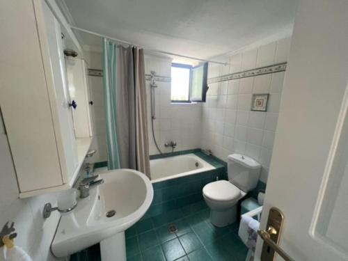 Et badeværelse på Villa Victoria apartment