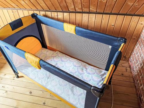 a bunk bed in a sauna in a room at Apartment Kranich by Interhome in Granzin