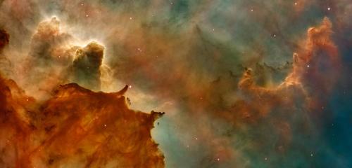 an image of a star forming region in the eagle nebula at Rooftop Guesthouse in Luquillo