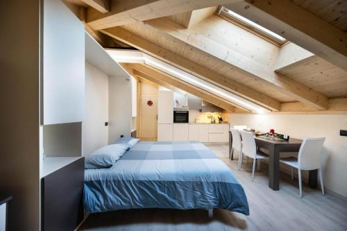 Postel nebo postele na pokoji v ubytování CASA PARE' B&B