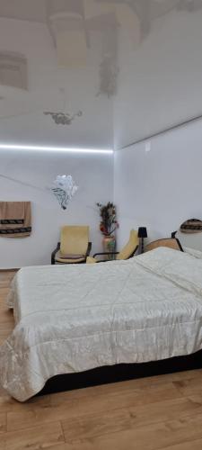 Ένα ή περισσότερα κρεβάτια σε δωμάτιο στο Roman Rezidence