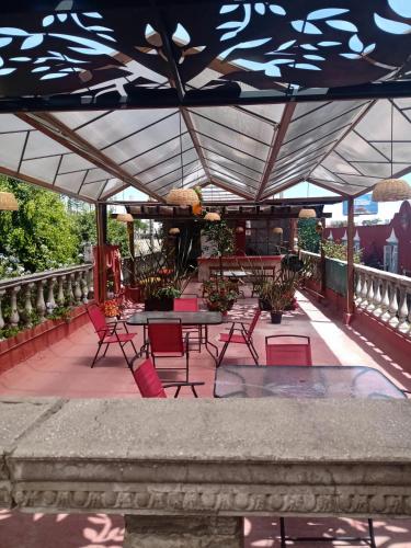 Un restaurante o sitio para comer en Mesón Yollotl