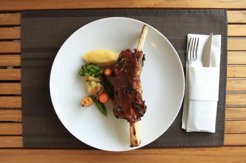 Essen in der Pension oder in der Nähe