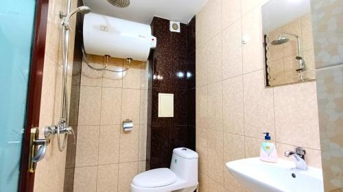 Prime Apartments tesisinde bir banyo